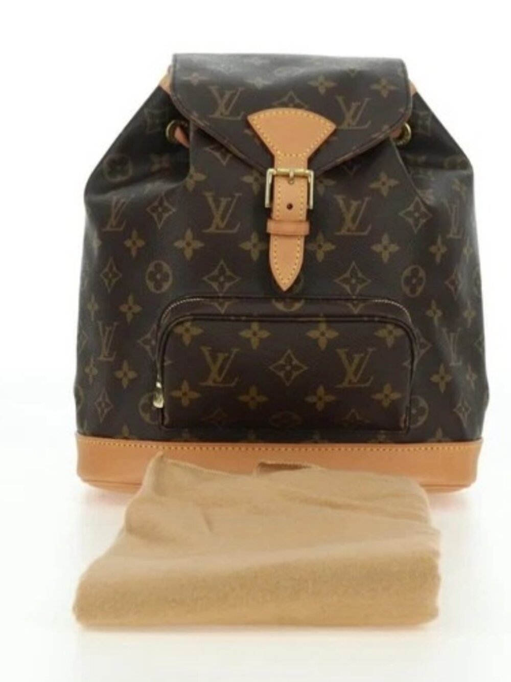 LOUIS VUITTON Monogram Montsouris MM Backpack M51136 LV Auth 174781SAV - Picture 9 of 16